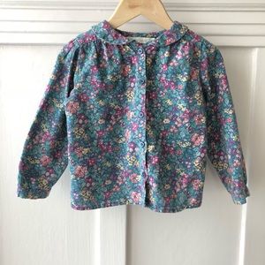 Danish floral / liberty blouse